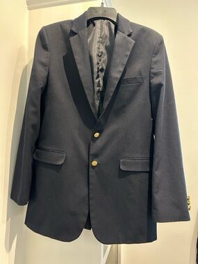 Izod Navy Blazer with Gold Buttons